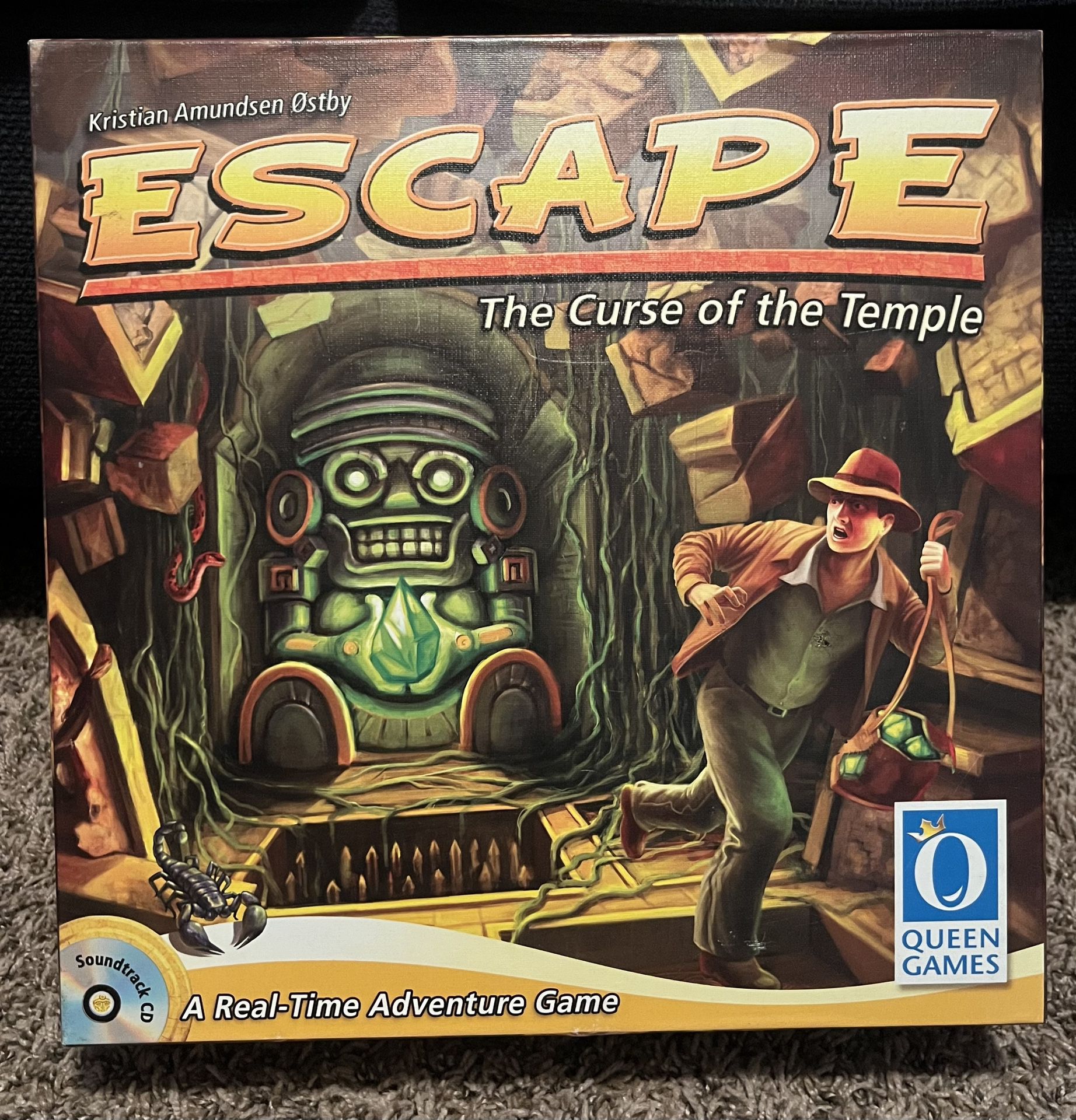 Escape the Curse of the Temple Board Game