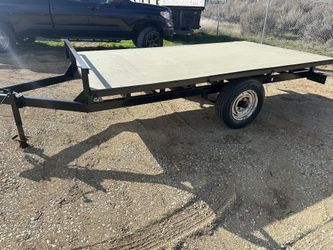 Trailer Nice Flatbed Deck Over Trailer Traila 