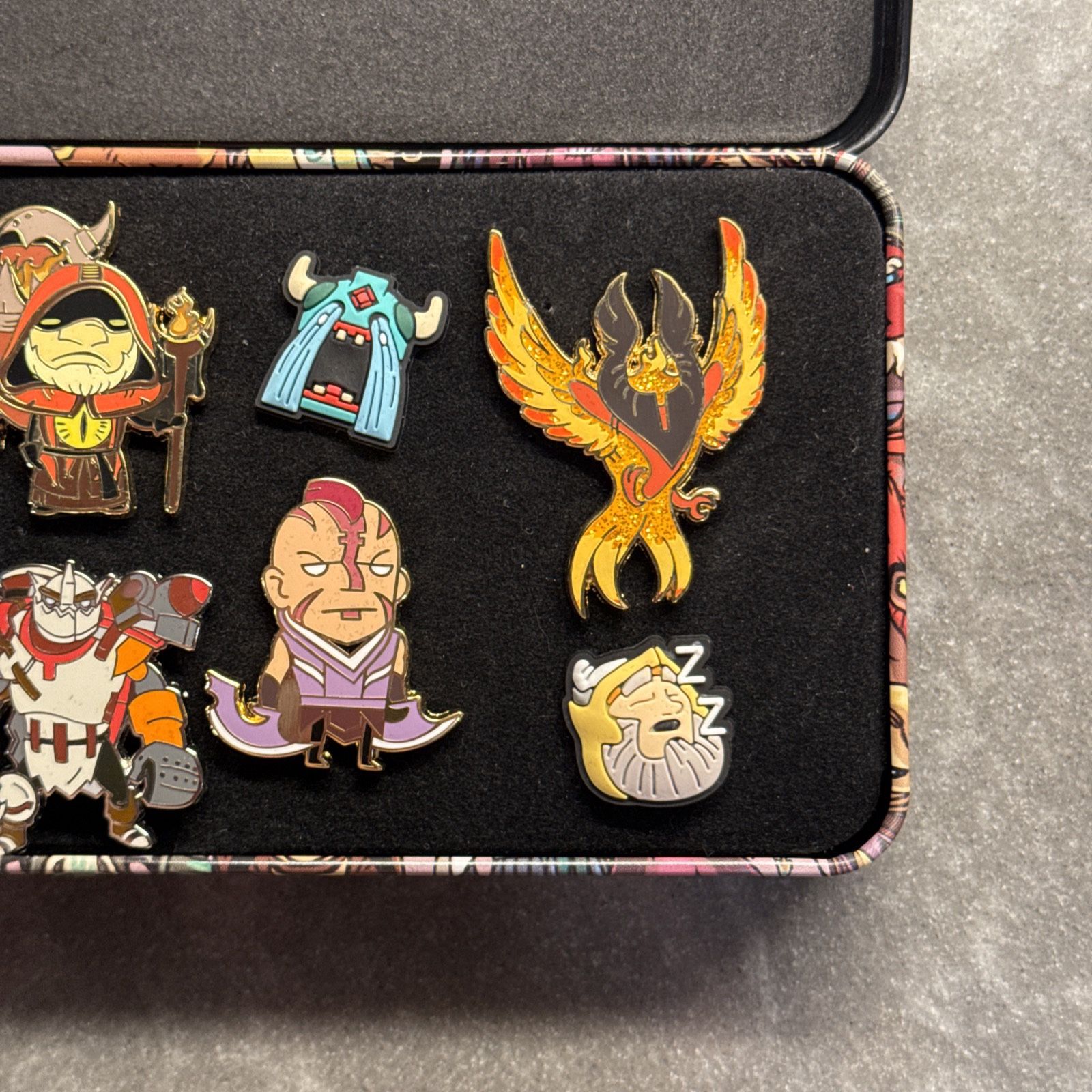 DOTA 2 The International 2017 Collector's Pin Set