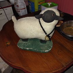 Handmade sheep Doorstop