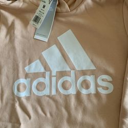 Adidas Pullover Hoodie Sweatshirt, Women Size M
