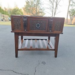 Wood End Table