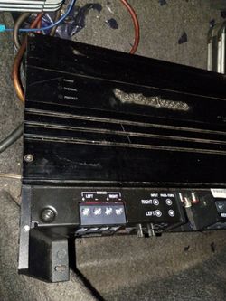 Rockford Fosgate Punch series amplifier