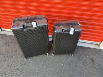 Swiss Hard-Shell Spinner Luggage Set – 2 Piece (Large + Carry-On)