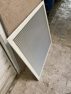 Aluminum Return Egg Crate Type Vent