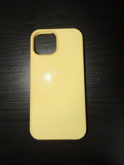 Yellow iphone 15 case