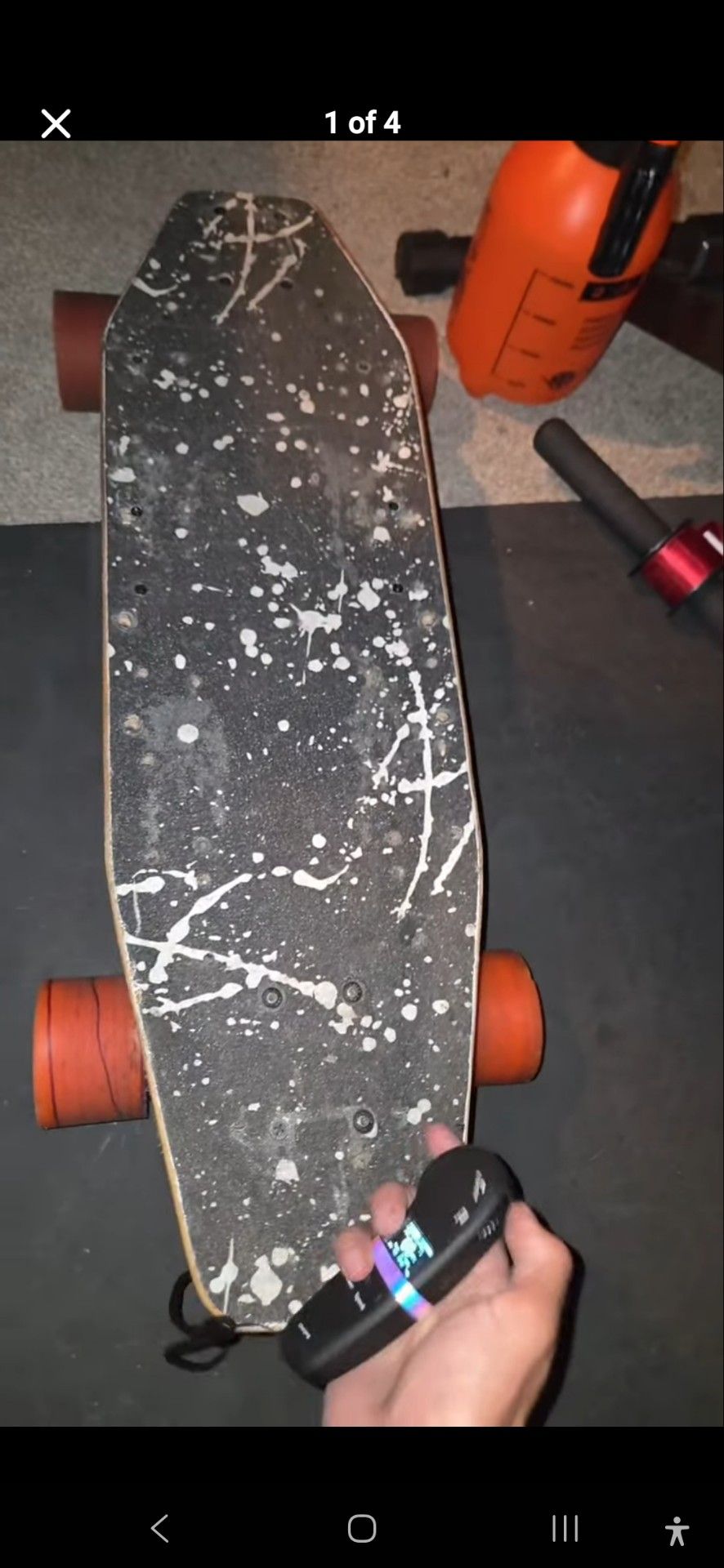 Diy electric skateboard
