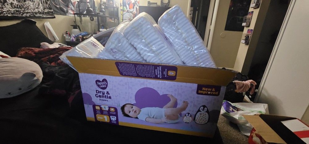 Size 1 diapers