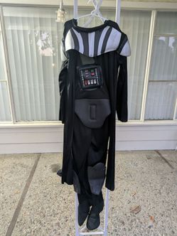 Darth Vader Halloween Costume Kids Age 8-10