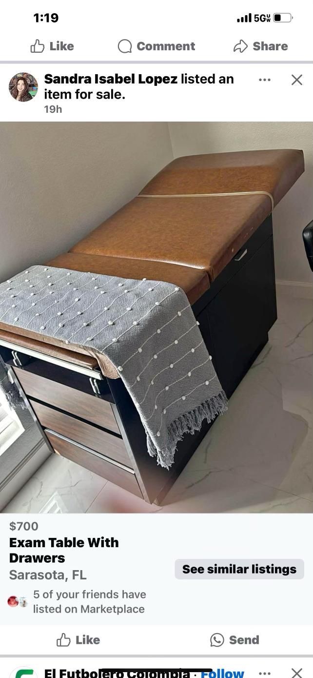 Exam Table With Drawers