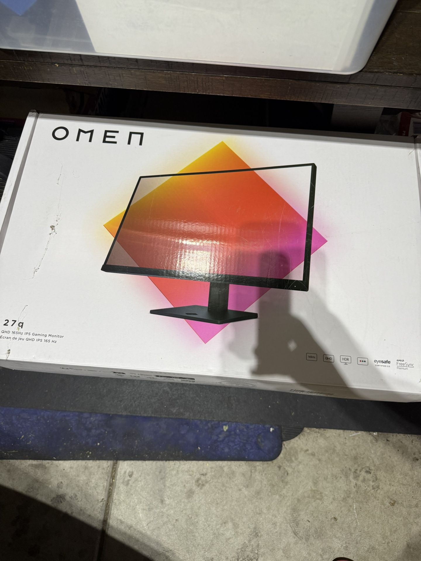 Omen 27 Inch Gaming Monitor