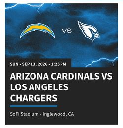 Cardinals vs Chargers