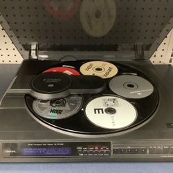 Vintage 1989 Panasonic 5-disc CD Changer