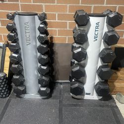 Vector Dumbbell Tower Racks