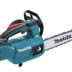 Makita 10 in. 18-Volt LXT Lithium-Ion Brushless Cordless Top Handle Chain Saw (Tool-Only)