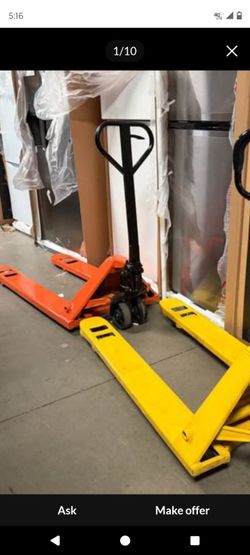 48by27 low profile pallet jacks $499-550 no less