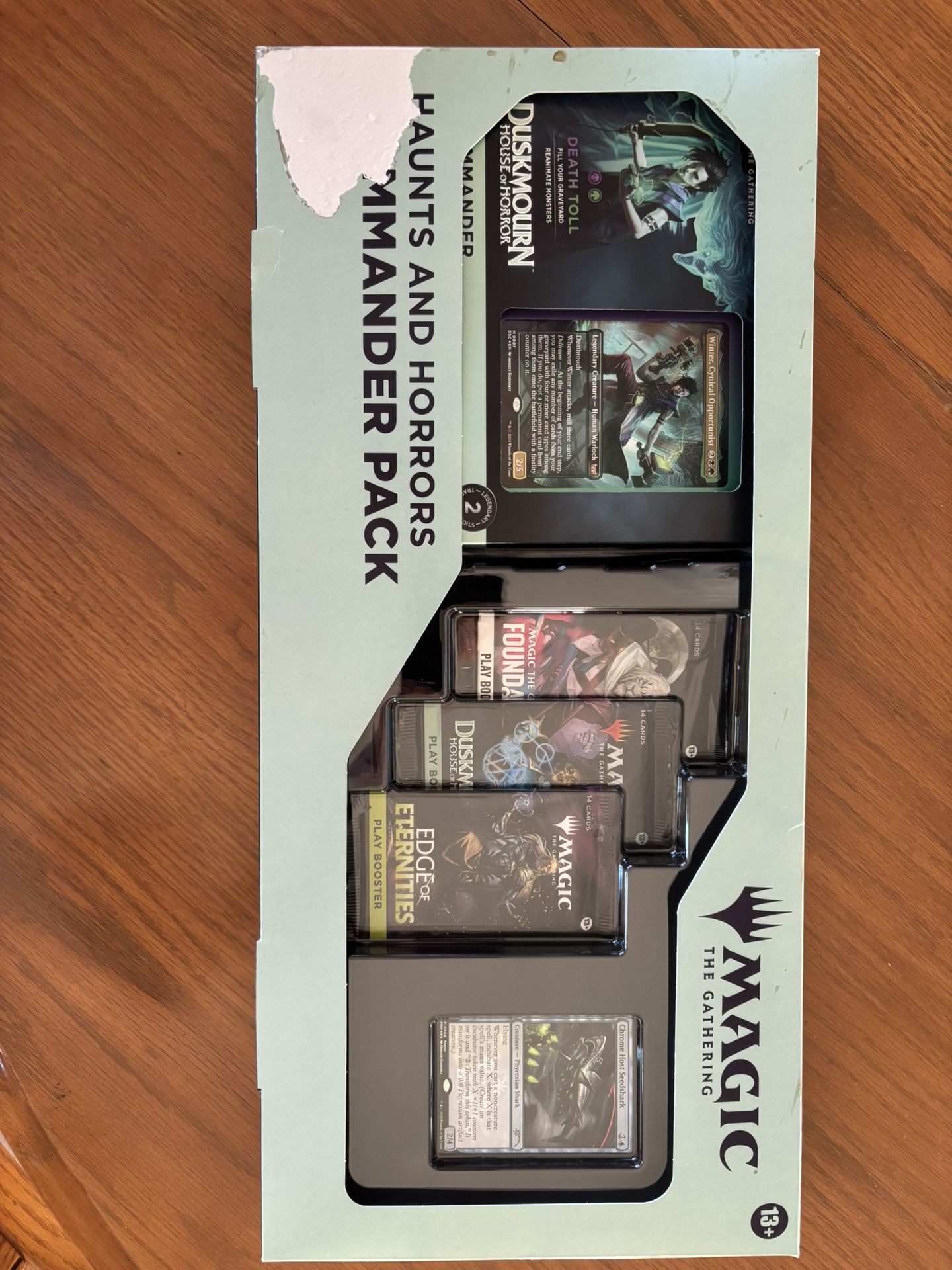 Magic The Gathering Duskmourn House Of Horror Commander Set