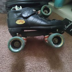 Size 7 Riedell Roller Skates