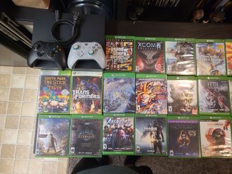 Xbox One X (1 TB Console Bundle with 2 Controllers and 25 xbox Games