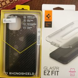 IPhone 12 Pro Max Rhinoshield SolidSuit Case & SPIGEN Screen Protector for  Sale in Huntington Park, CA - OfferUp