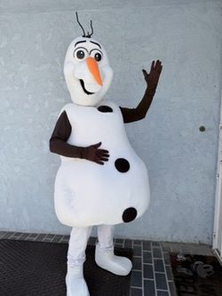 Olaf mascot costume / Botarga de Olaf