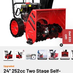 Brand New In Box Snowblower 