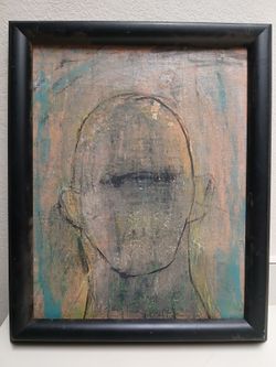 Abstract Painting Original 14" x 11" *30.00 Firm* Home Decor Artwork