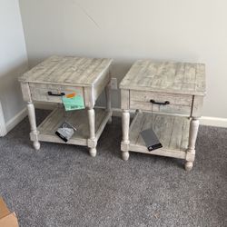 Rectangular end table