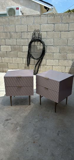 West elm nightstands