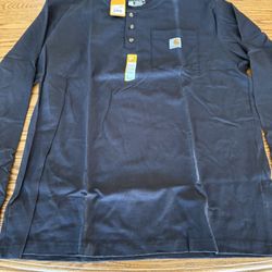 Carhartt Henley L/S T-shirt Lg.