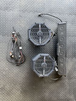 Mb Quart Polaris Rzr Stereo With Tower Speakers