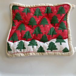 Vintage 1983 Lillian Vernon Christmas Tree Potholder 