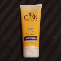 $3 Each (2 Available) Neutrogena Oil Free Deep Clean Cream Cleanser 