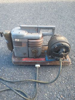 Vintage craftsman air pump