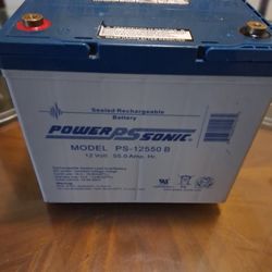 Power Sonic 12 V Sealed Rechargeable 