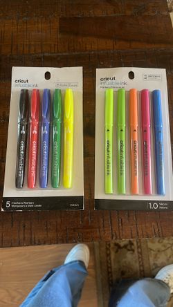 Two Packs Of Cricut Infusible Ink Marker