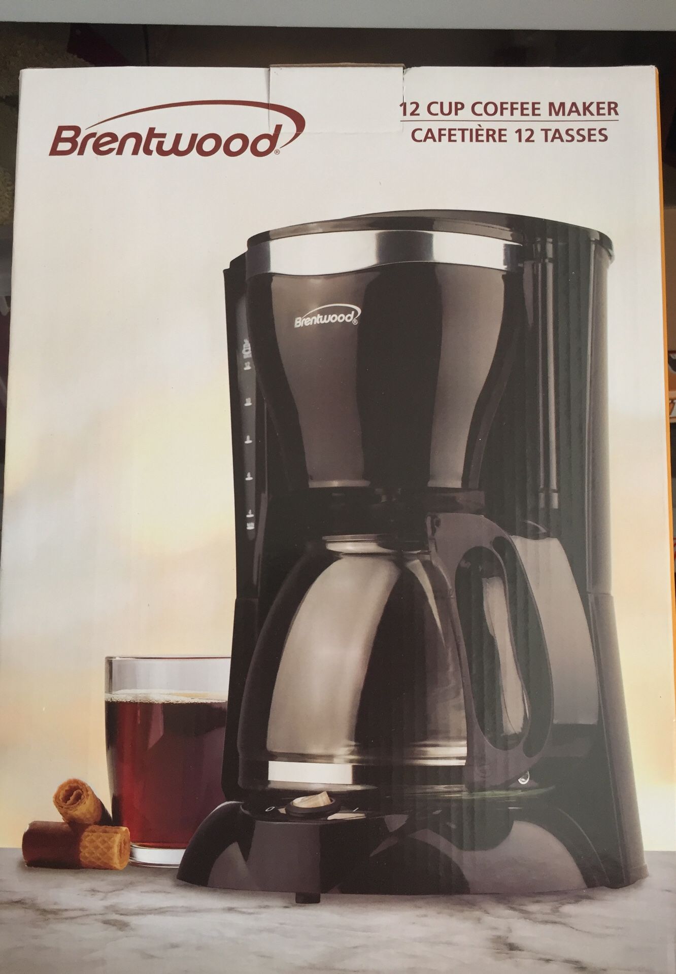 brentwood coffee maker brand new
