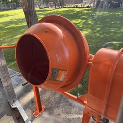 Cement Mixer Used Only Twice 