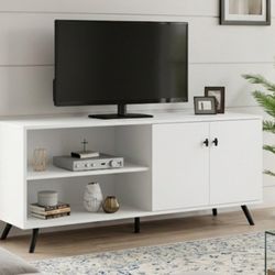 Modern Wood TV Stand New