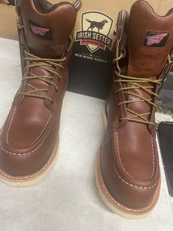 Botas redwings waterproof Sz 9 D steel toe