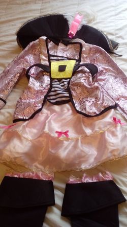 Little girls pirate costume 3T