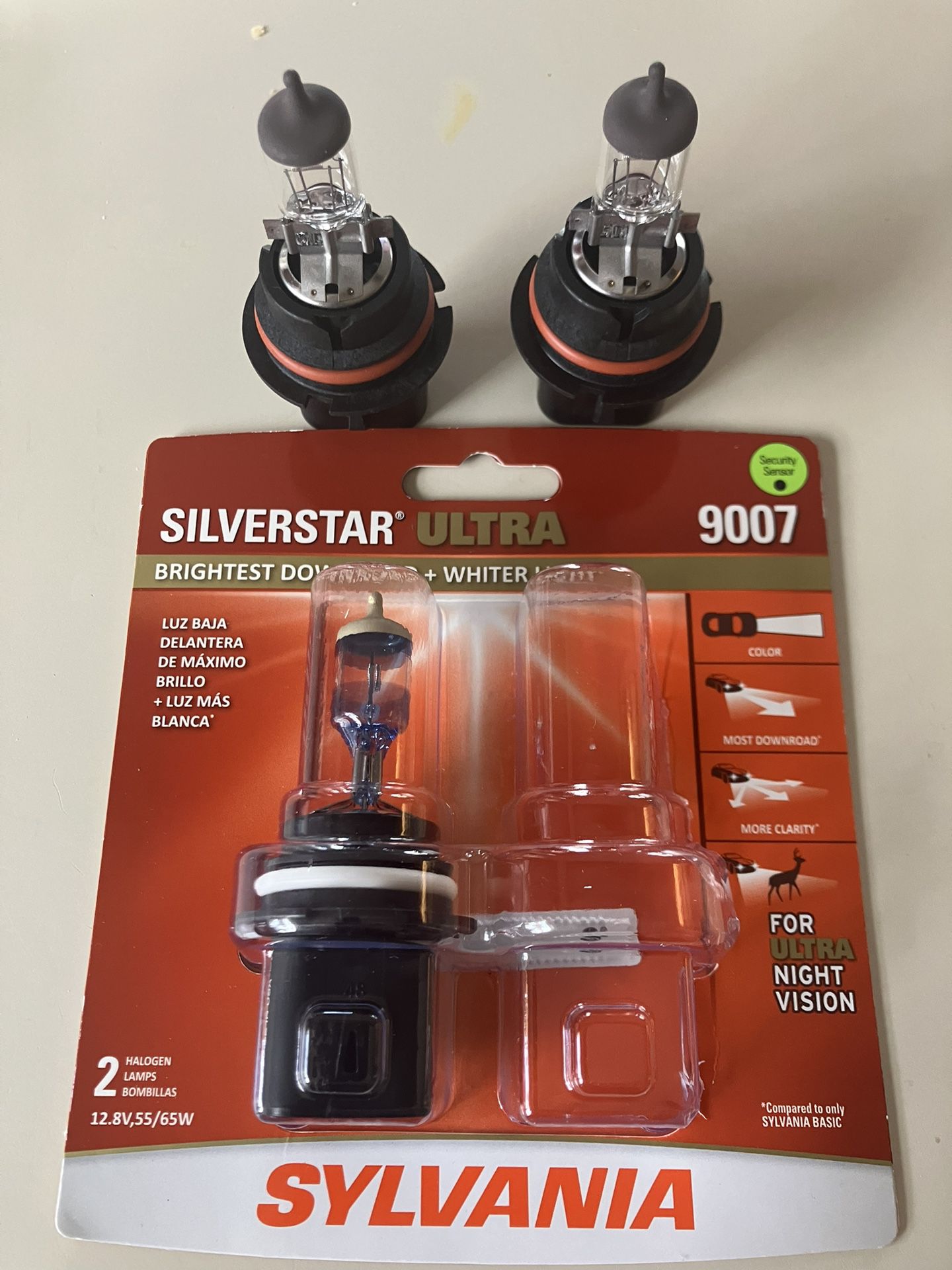 Sylvania headlight bulbs (3) For Nissan Frontier