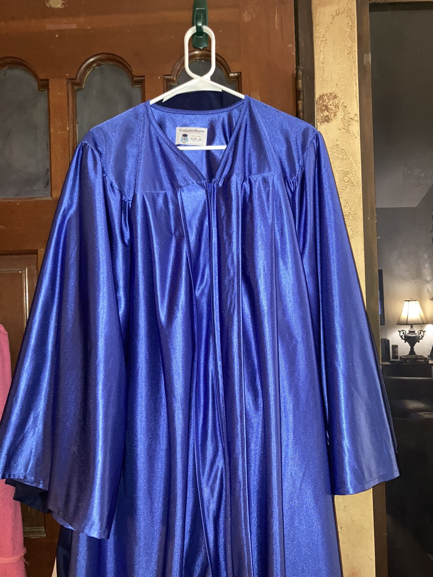 Graduation cap and gown set