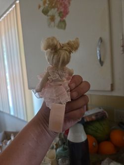 Vintage Cameo Kids Mini Porcelain Doll