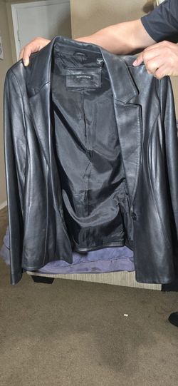 Woman's XL LEATHER Jacket $50