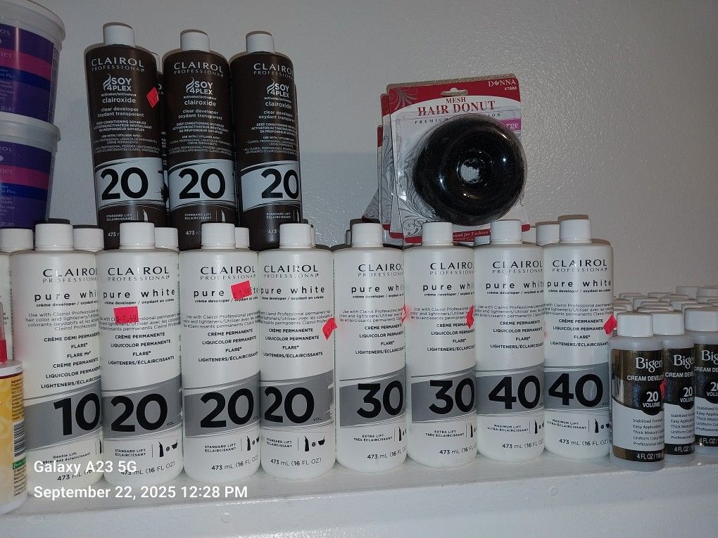 $2 Hair Products Hair Dye, Developer And More