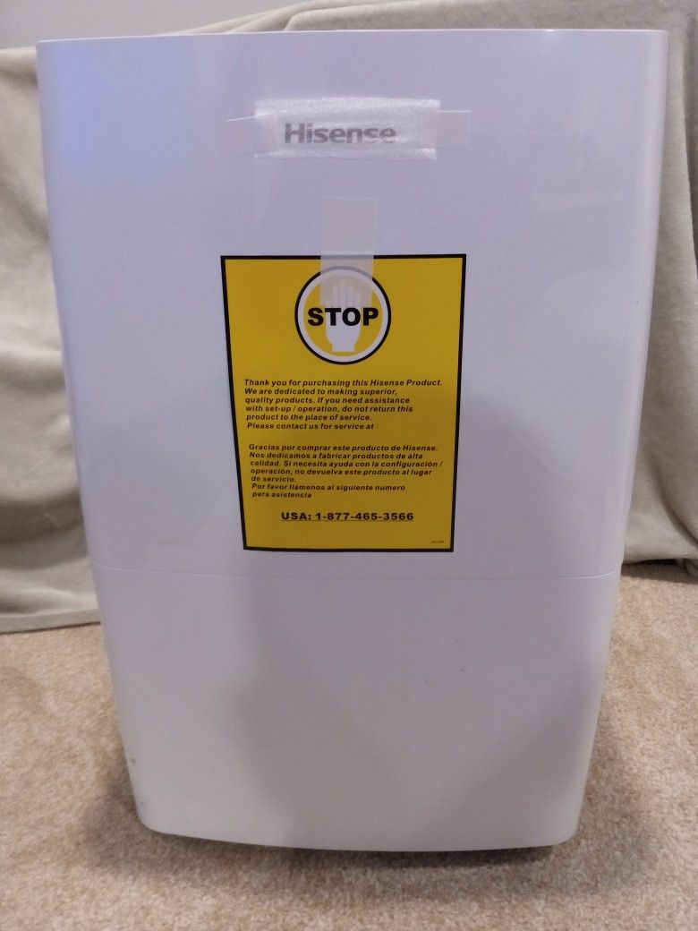 hisense dehumidifier ht5021kp 50 Pints Per Day