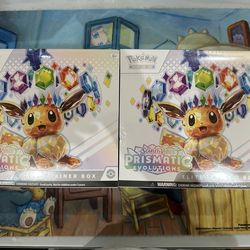 Pokémon Card TCG Scarlet & Violet Prismatic Evolutions Elite Trainer Box