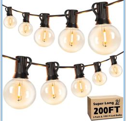 200FT Outdoor String Lights