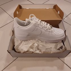 Nike Air Force 1 All White 9.5 Men's 11 Women's Authentic